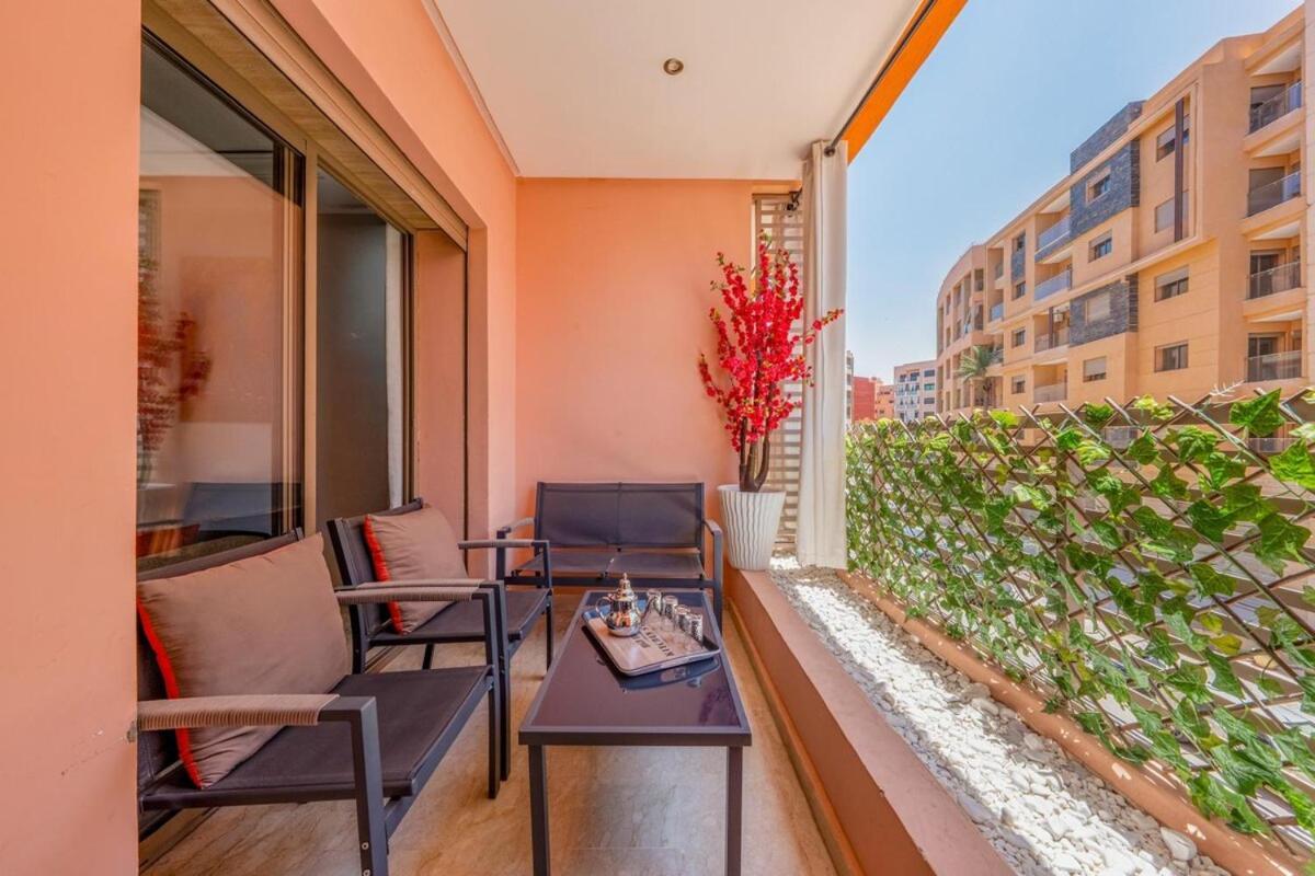 Apparemment De Prestige Gueliz Kasbel 212, 02 Chambres Marrakesh Esterno foto