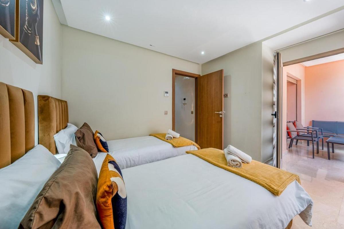 Apparemment De Prestige Gueliz Kasbel 212, 02 Chambres Marrakesh Esterno foto