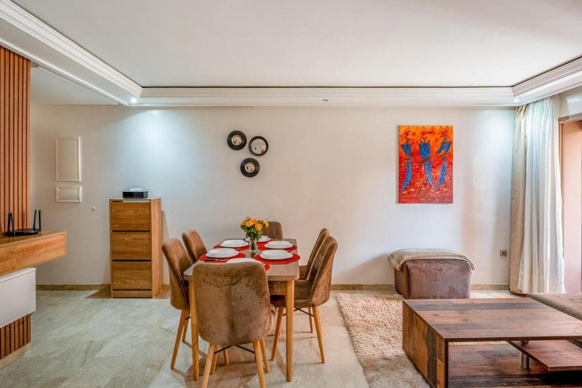 Apparemment De Prestige Gueliz Kasbel 212, 02 Chambres Marrakesh Esterno foto