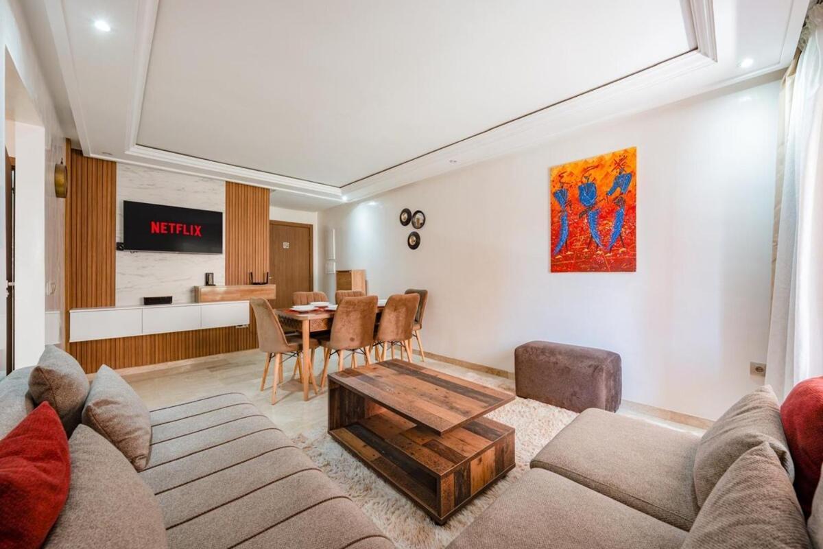 Apparemment De Prestige Gueliz Kasbel 212, 02 Chambres Marrakesh Esterno foto
